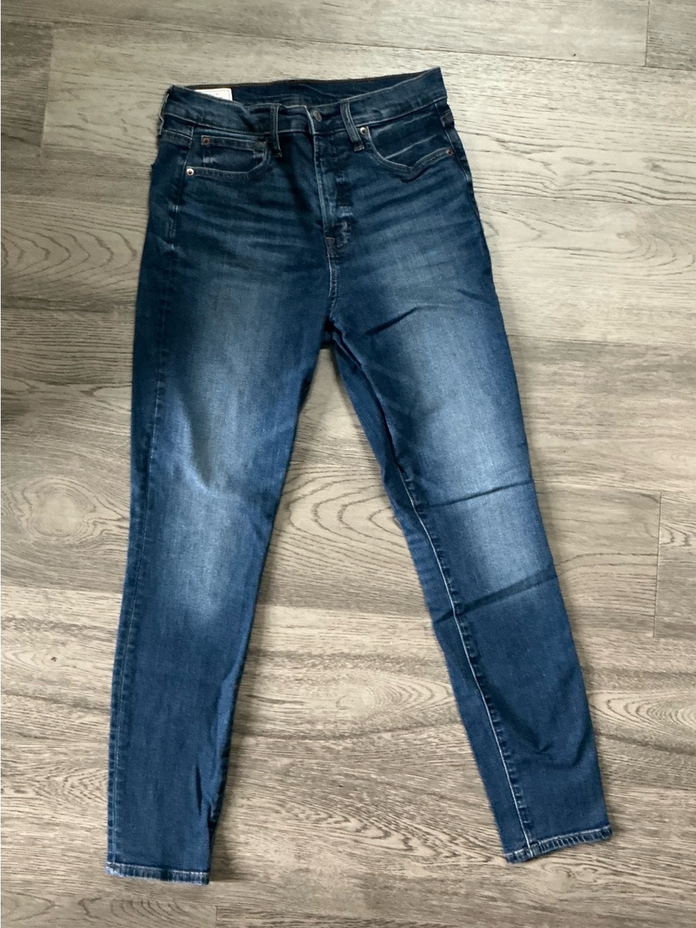 Gap True Skinny High Rise Jeans Women’s 28 8R Medium Wash Stretch Denim